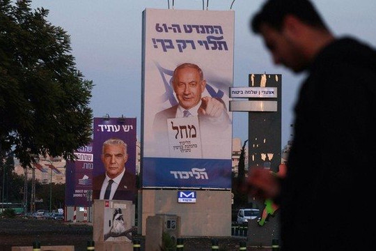 Chính trị bế tắc, người Israel đi bầu cử lần thứ 5 trong 4 năm