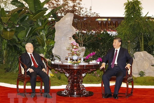 Tổng Bí thư Nguyễn Phú Trọng gửi điện cảm ơn Tổng Bí thư, Chủ tịch nước Tập Cận Bình về chuyến thăm Trung Quốc