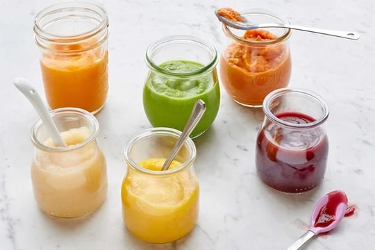 Mẫu thực đơn ăn dặm kiểu Nhật điển hình cho bé 5 tháng tuổi
