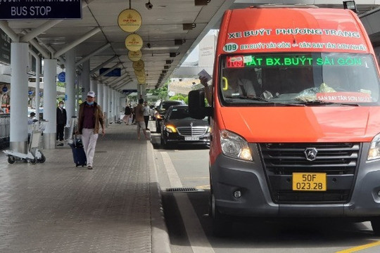 Đề xuất mở 17 tuyến xe đón khách sân bay Tân Sơn Nhất đi, đến nhiều khu đô thị