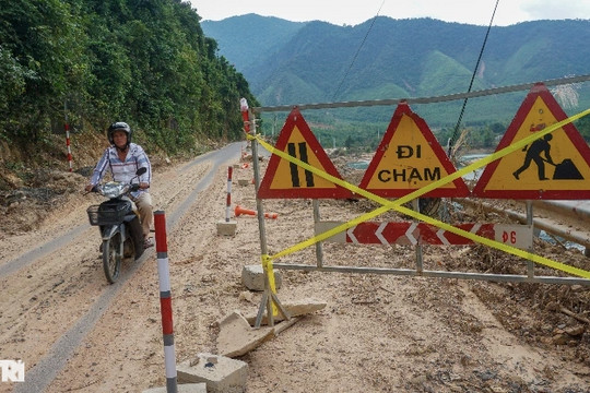 Tuyến đường hơn 700 tỷ đồng ở Đà Nẵng vỡ toác