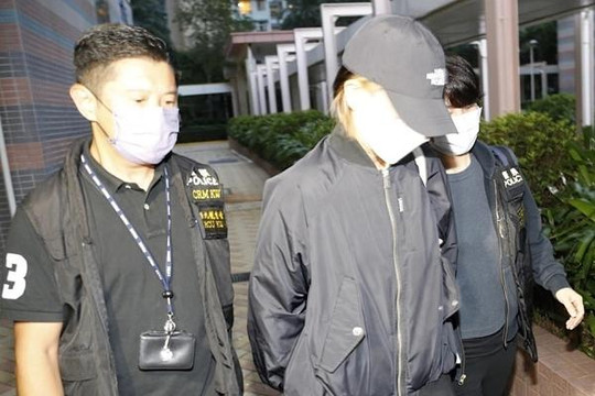 5 người bị bắt trong vụ rơi màn hình LED 600 kg ở Hong Kong