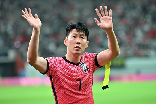 Đội hình tuyển Hàn Quốc dự World Cup 2022 có tên Son Heung-min