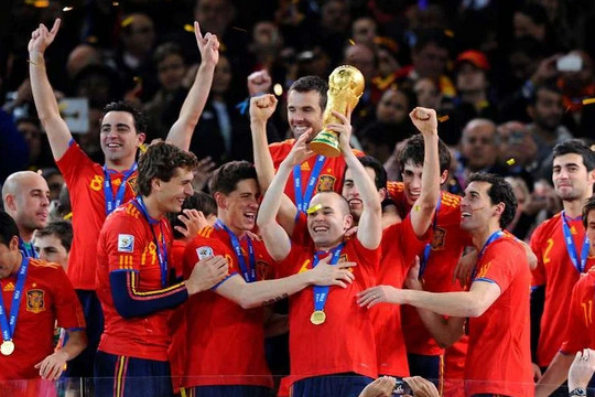 Lịch sử World Cup 2010: Tây Ban Nha trên đỉnh thế giới