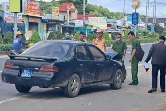 Ô tô gắn biển xanh hết đăng kiểm tông chết nữ sinh ở Phú Quốc