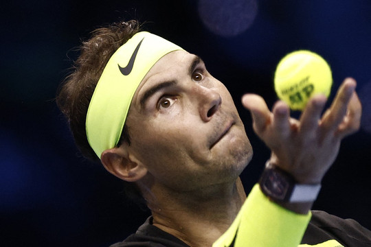 Nadal thua trận thứ hai liên tiếp tại ATP Finals 2022