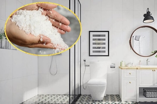 Người thông minh thường đặt muối trong phòng tắm: Lợi ích bất ngờ, nhiều người chưa biết