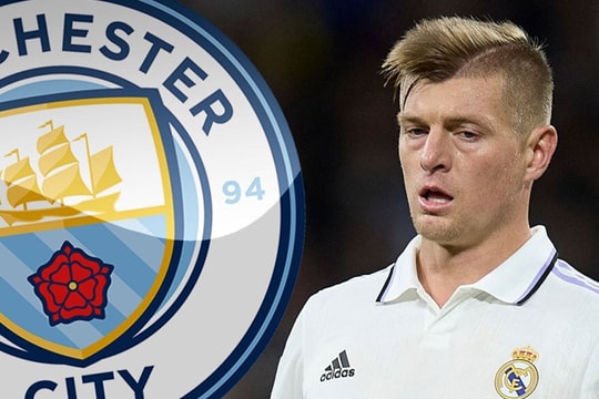 Man City đàm phán lấy Toni Kroos miễn phí