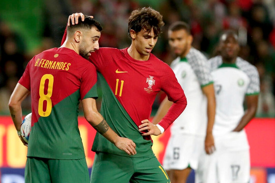 Bruno Fernandes rực sáng, Bồ Đào Nha thắng đậm Nigeria