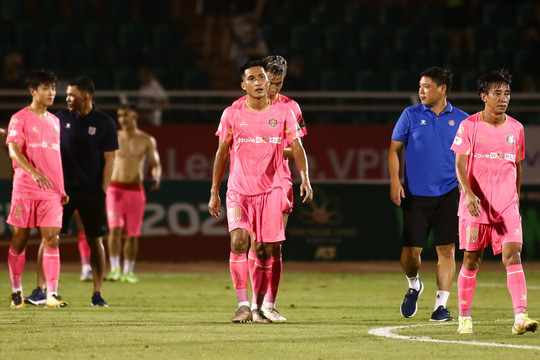 V.League 2022 hạ màn: Sài Gòn FC chính thức xuống hạng