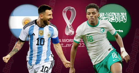 Argentina - Saudi Arabia (17h00 ngày 22/11): Chờ Messi bùng nổ