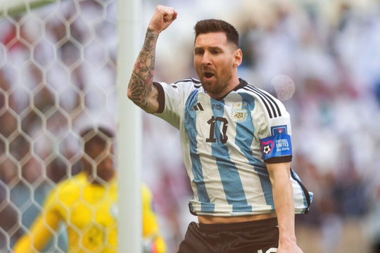 Messi ghi bàn, Argentina vẫn nhận thất bại sốc trước Saudi Arabia