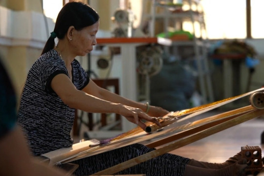 Làng Mỹ Nghiệp - Nơi giữ gìn nghề dệt thổ cẩm của đồng bào Chăm Ninh Thuận