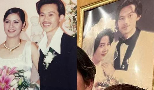 Ngắm rõ nét ảnh cưới Hoài Linh treo trong nhà ở Mỹ