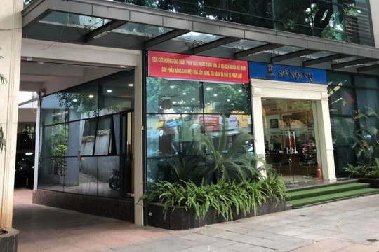 Công an Hoàn Kiếm cho phép trụ sở Sở Nội vụ Hà Nội hoạt động trở lại