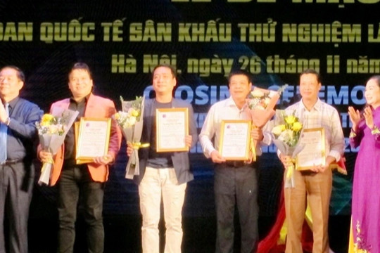 Việt Nam đoạt 4 HCV Liên hoan Quốc tế sân khấu thử nghiệm lần thứ V