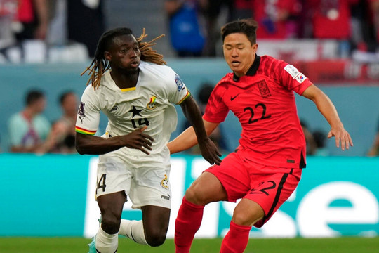 Thi đấu bùng nổ, Hàn Quốc vẫn thua đau đớn Ghana