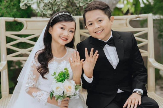 Đám cưới gây "sốt" của cặp đôi cô dâu chú rể chỉ cao 1m30 ở Nghệ An