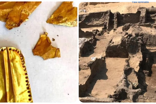 Xác ướp có lưỡi vàng bí ẩn trong ngôi mộ cổ ở Ai Cập