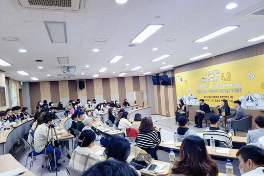 Thúc đẩy phong trào học tiếng Hàn trong cộng đồng du học sinh Việt Nam