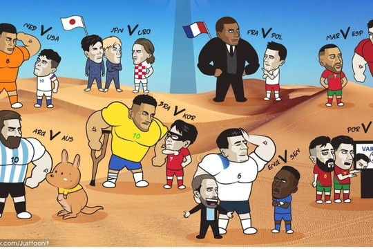 Dân mạng tổng kết vòng bảng World Cup 2022 bằng những hình ảnh hài hước