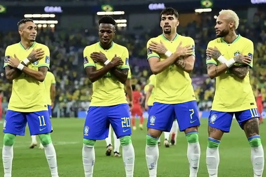 Brazil sáng cửa vô địch World Cup 2022 sau khi Tây Ban Nha bị loại