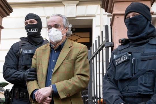Đức bắt giữ 25 nghi phạm với cáo buộc âm mưu lật đổ chính quyền