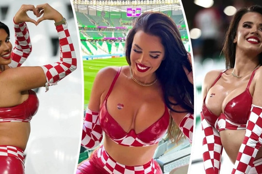 "Fan nữ nóng bỏng nhất World Cup" đã gặp rắc rối đầu tiên