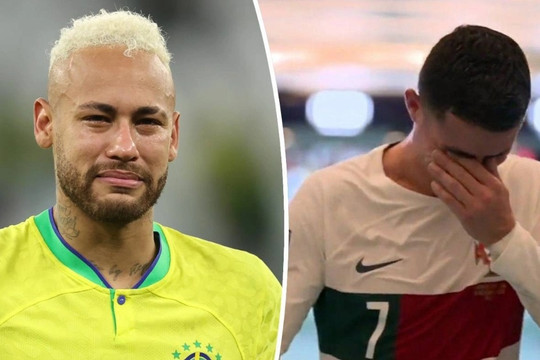 Neymar, Ronaldo nức nở, nhưng World Cup đâu chỉ có thắng thua...