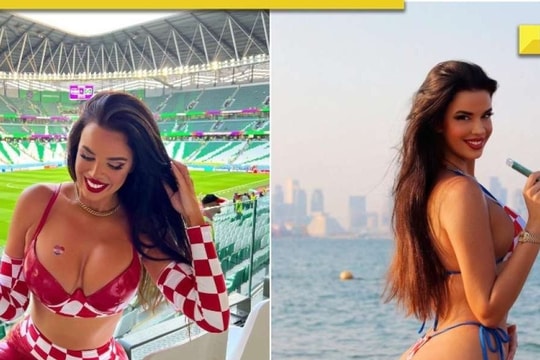 Cổ động viên nóng bỏng nhất World Cup hứa sẽ hành động gây 'sốc' nếu Croatia vô địch