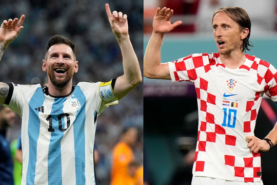 Messi đấu Modric: Cuộc chiến của hai số 10 xuất chúng