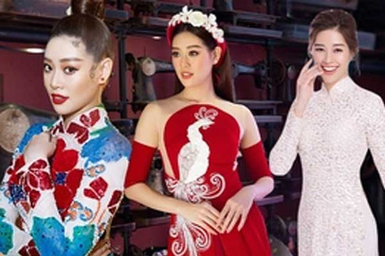 Khánh Vân: Nàng hậu diện áo dài đẹp nhất Hoa hậu Hoàn vũ Việt Nam