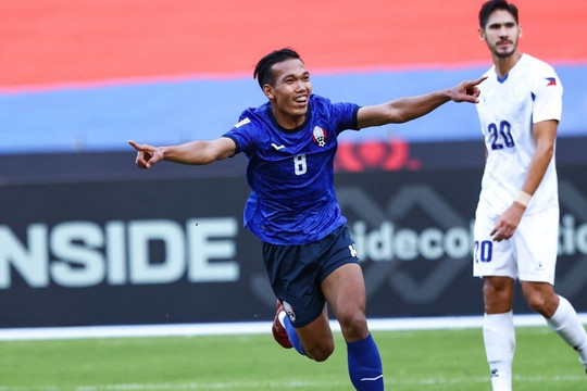 Campuchia gây bất ngờ, đánh bại Philippines ở ngày khai mạc AFF Cup