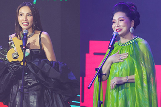 Hoa hậu Thùy Tiên, NSND Bạch Tuyết đoạt giải TikTok Awards 2022