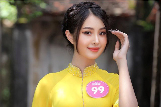Vẻ đẹp trong sáng của Phạm Giáng My – Thí sinh Hoa hậu Việt Nam có vòng eo nhỏ hơn cả Ngọc Trinh