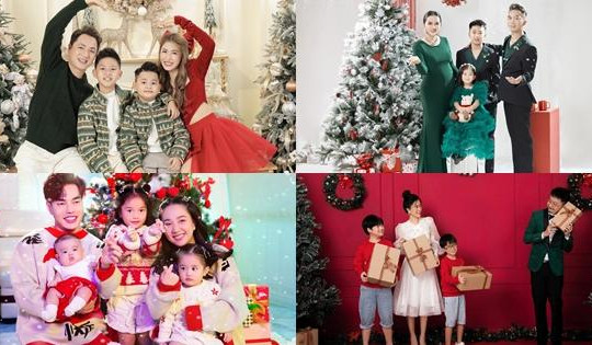 Sao Việt đón Giáng sinh, gia đình Dương Lâm chiếm spotlight