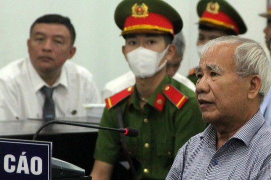 Cựu Phó Chủ tịch Khánh Hòa: "Bị cáo thấy việc làm của mình là không sai"