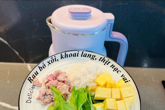 Mẹ đảm 9X chia sẻ loạt thực đơn cháo truyền thống cho con ăn dặm khiến dân mạng xuýt xoa 