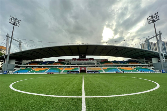 Ngắm mặt cỏ sân nhà đội tuyển Singapore tại AFF Cup 2022