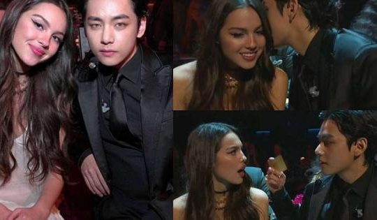 Màn tán tỉnh Olivia Rodrigo của V (BTS) là khoảnh khắc đỉnh nhất năm