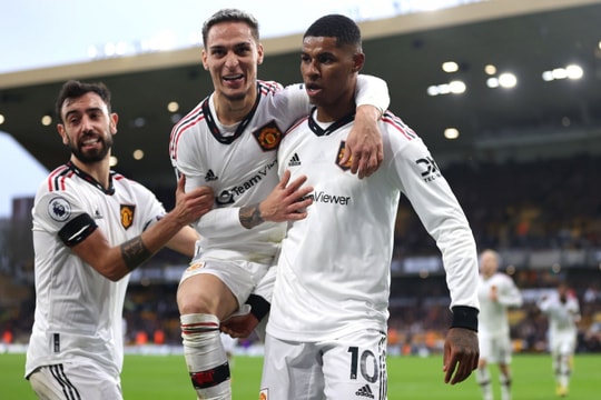 Đánh bại Wolverhampton, Man Utd chen chân vào top 4