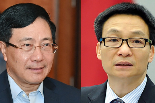 Trình Quốc hội miễn nhiệm hai Phó Thủ tướng 'theo nguyện vọng cá nhân'