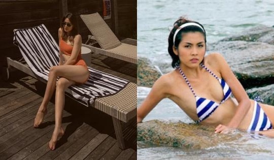 Tăng Thanh Hà hiếm khi khoe ảnh bikini, cứ đăng là gây sốt