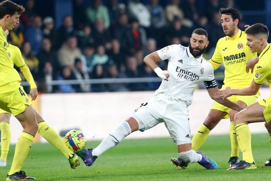 Benzema ghi bàn, Real Madrid vẫn thua đau đớn Villarreal