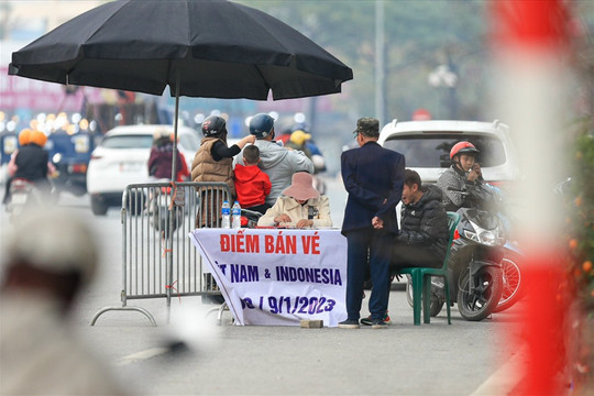 Vé chợ đen trận tuyển Việt Nam - Indonesia đang tăng giá