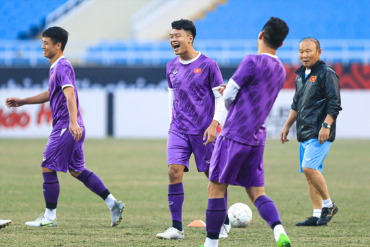 Tuyển Việt Nam tập buổi cuối trên sân Mỹ Đình trước bán kết AFF Cup 2022