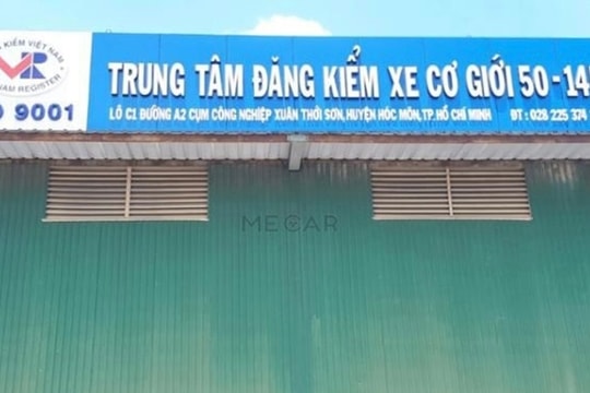 Khởi tố, bắt Giám đốc và 6 nhân viên Trung tâm đăng kiểm 50-14D