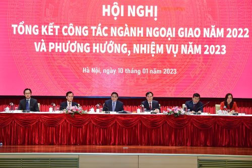 Phát huy mạnh mẽ vai trò tiên phong của đối ngoại, phục vụ đất nước phát triển bền vững, toàn diện trong giai đoạn mới