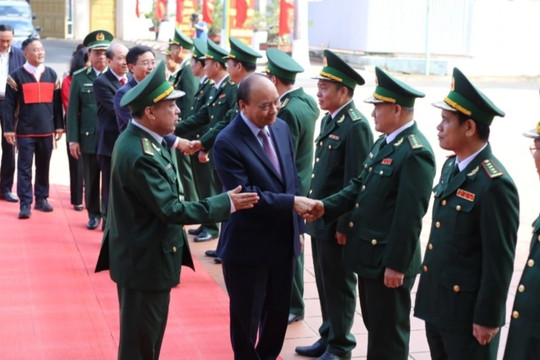 Chủ tịch nước chúc Tết Bộ đội Biên phòng và người lao động tỉnh Đắk Lắk