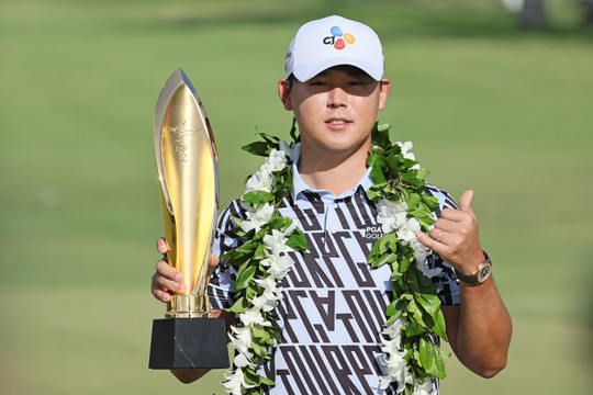 Kim Si Woo ẵm giải PGA Tour sau hai năm